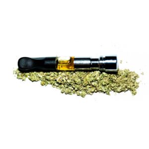 4x TSAA .8G THC CARTS & 10G SILVER BLACK CBD FLOWER $124